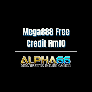 Mega888 Free Credit Rm10 - Logo - alpha66m